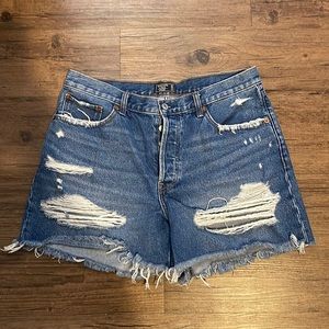 Abercrombie and Fitch high rise shorts